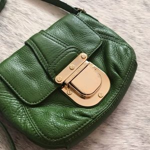 Michael Kors Charlton Crossbody Buckle Bag 🍏Green